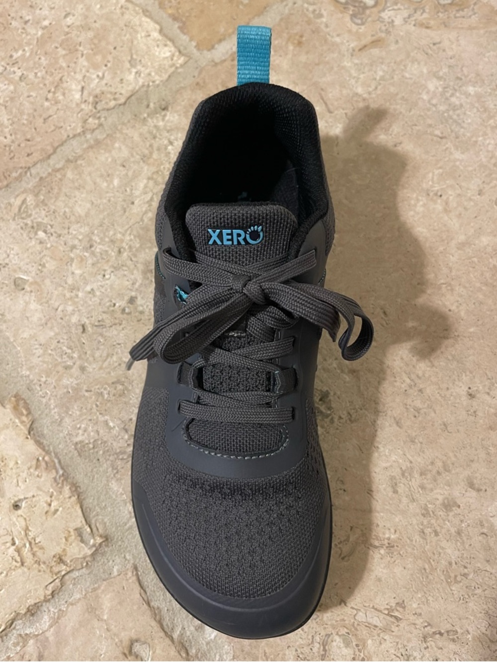 Xero Shoes Women's Prio Neo barefoot training Dark Gray w/ Teal Pull Tabs sz 8 - Picture 5 of 6